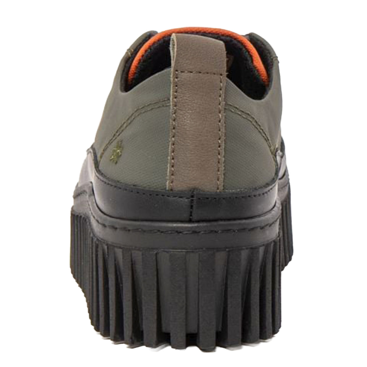 ART COMPANY Sneakers Brighton Rubber Nylon Kaki-Orange