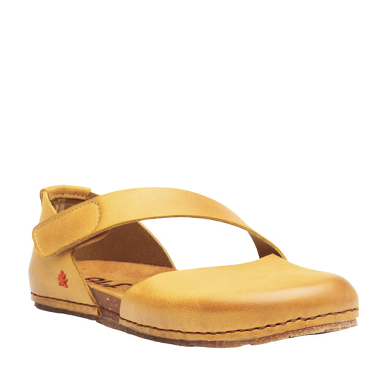 ART Mary Jean CRETA Nappa Giallo-ART®-VIALESCARPE