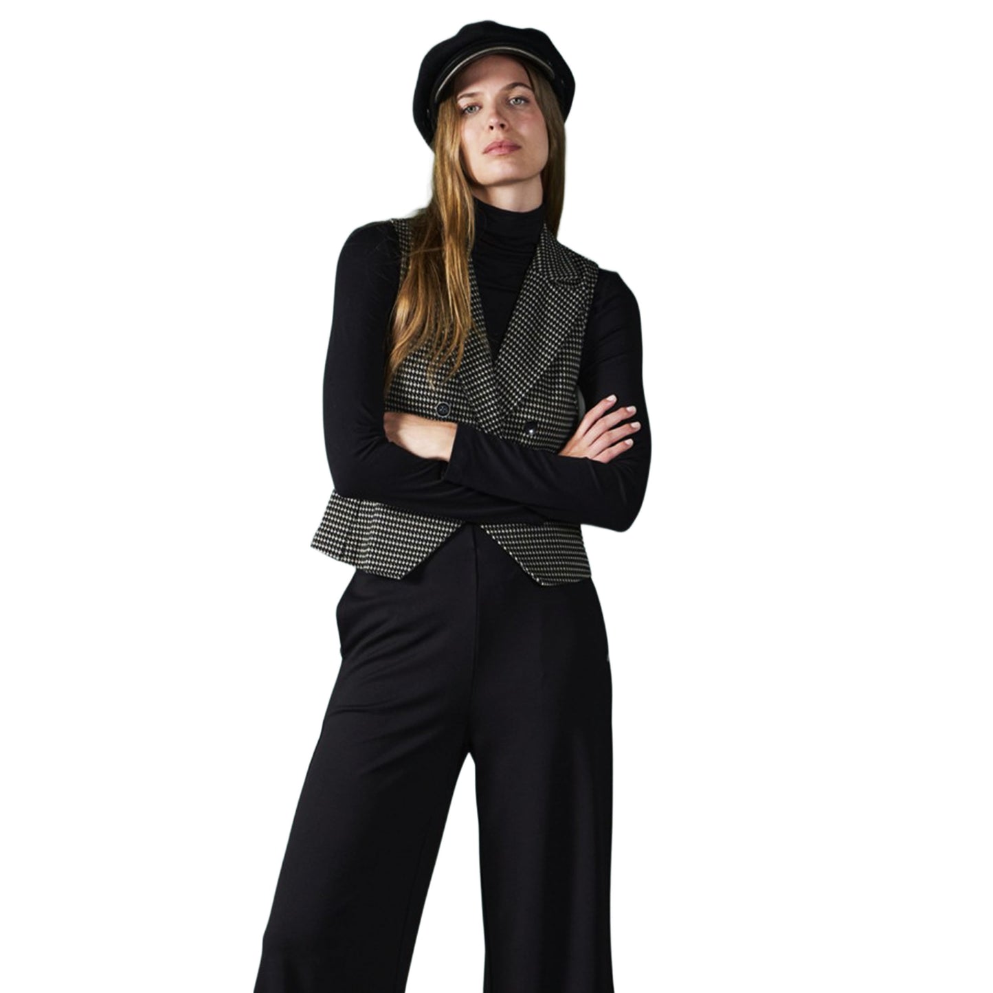 SURKANA - T-shirt dolcevita in viscosa di bambù-SURKANA-VIALESCARPE