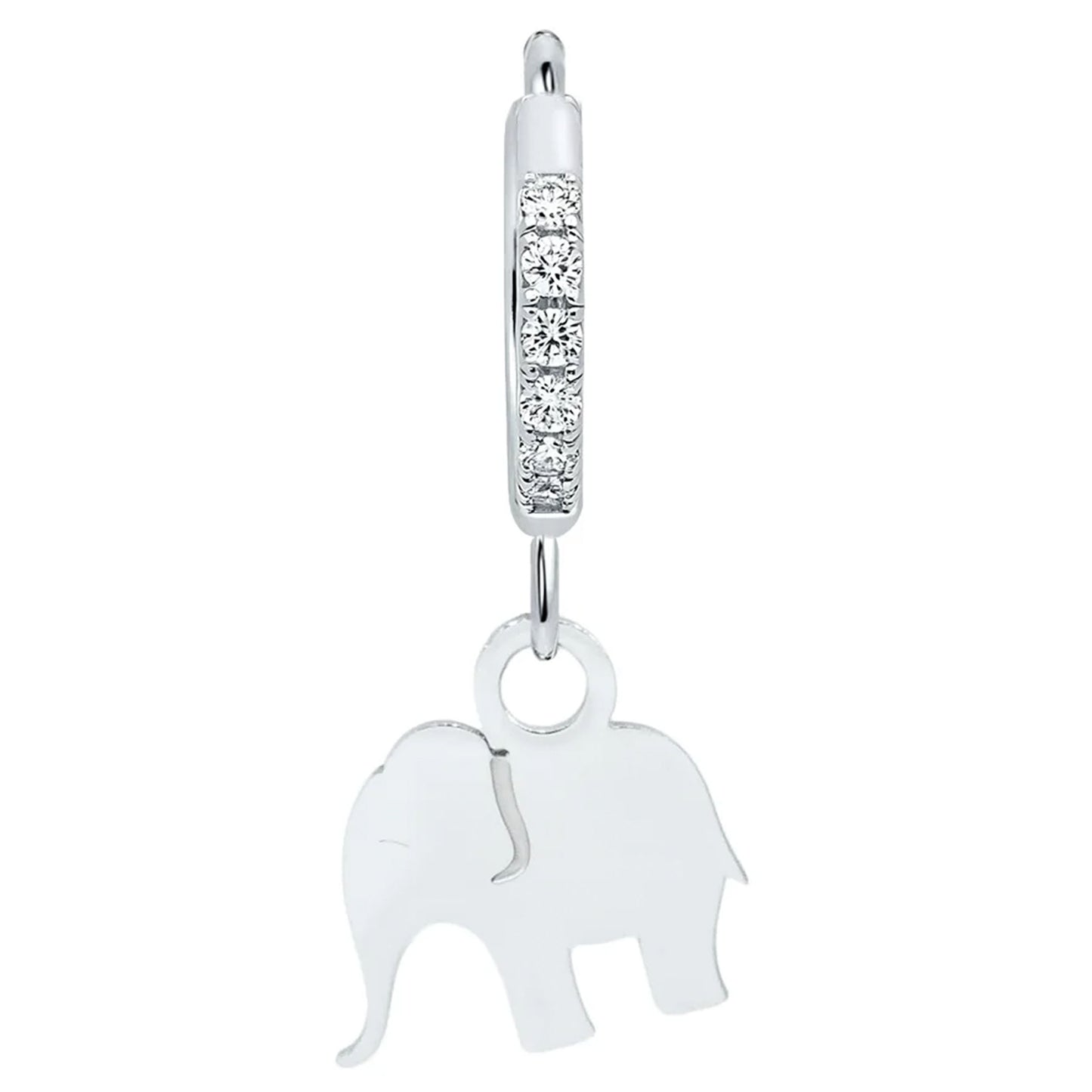 MAD TEA - Orecchini anelle Elefante-MAD TEA-VIALESCARPE