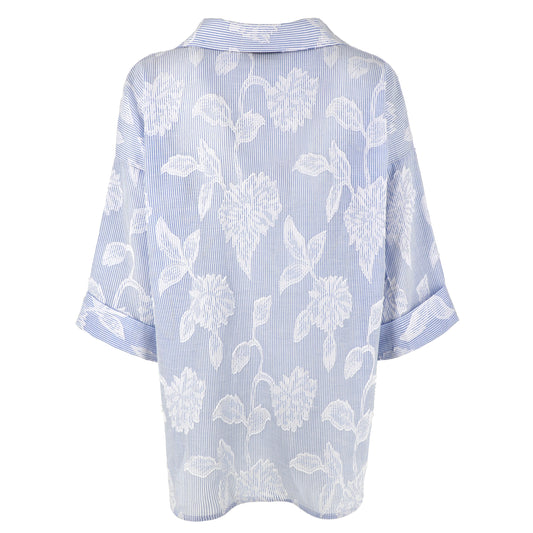 KARAKORUM Camicia GERTRUDE Azzurro-KARAKORUM-VIALESCARPE