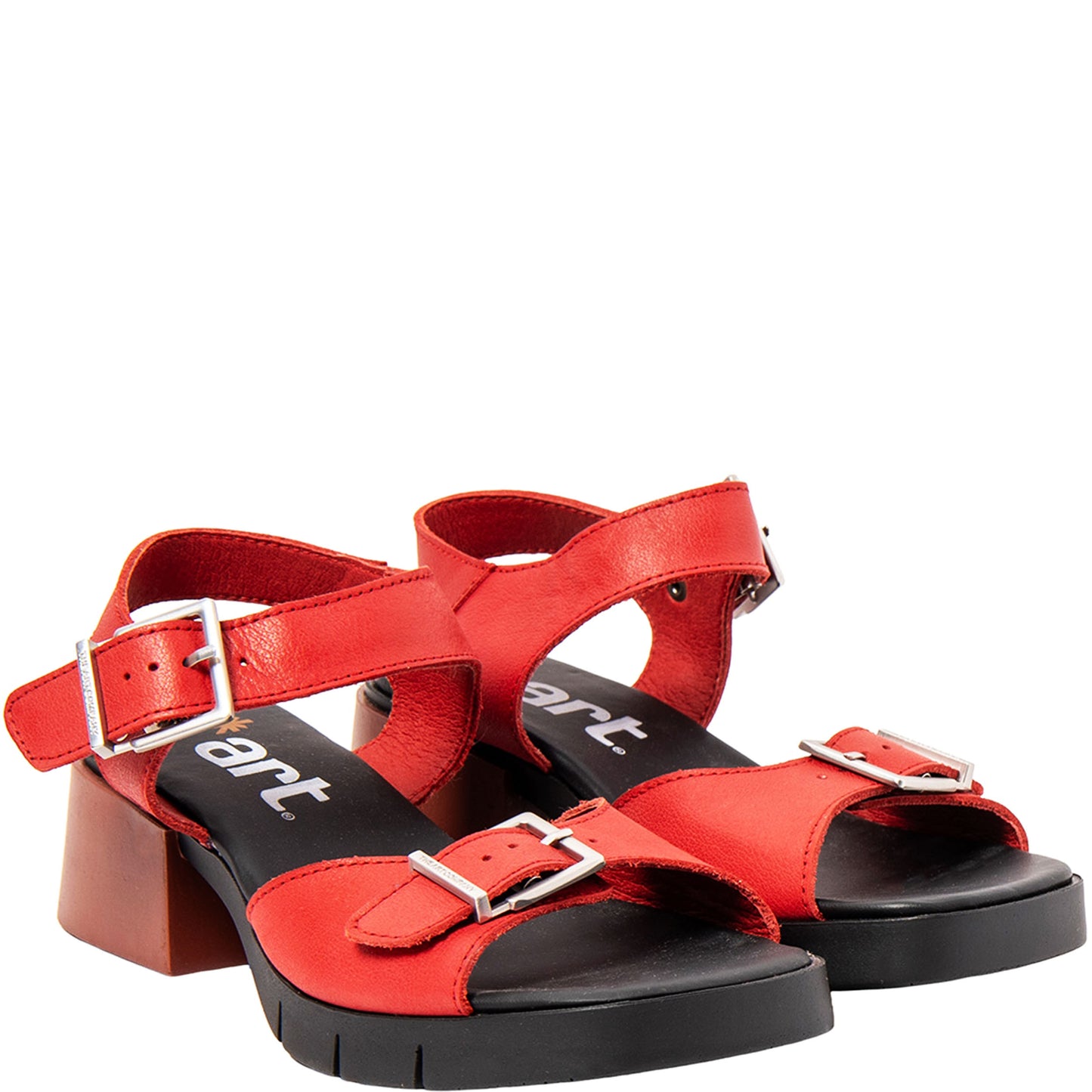 ART COMPANY Sandali VARSOVIA Rosso-ART®-VIALESCARPE