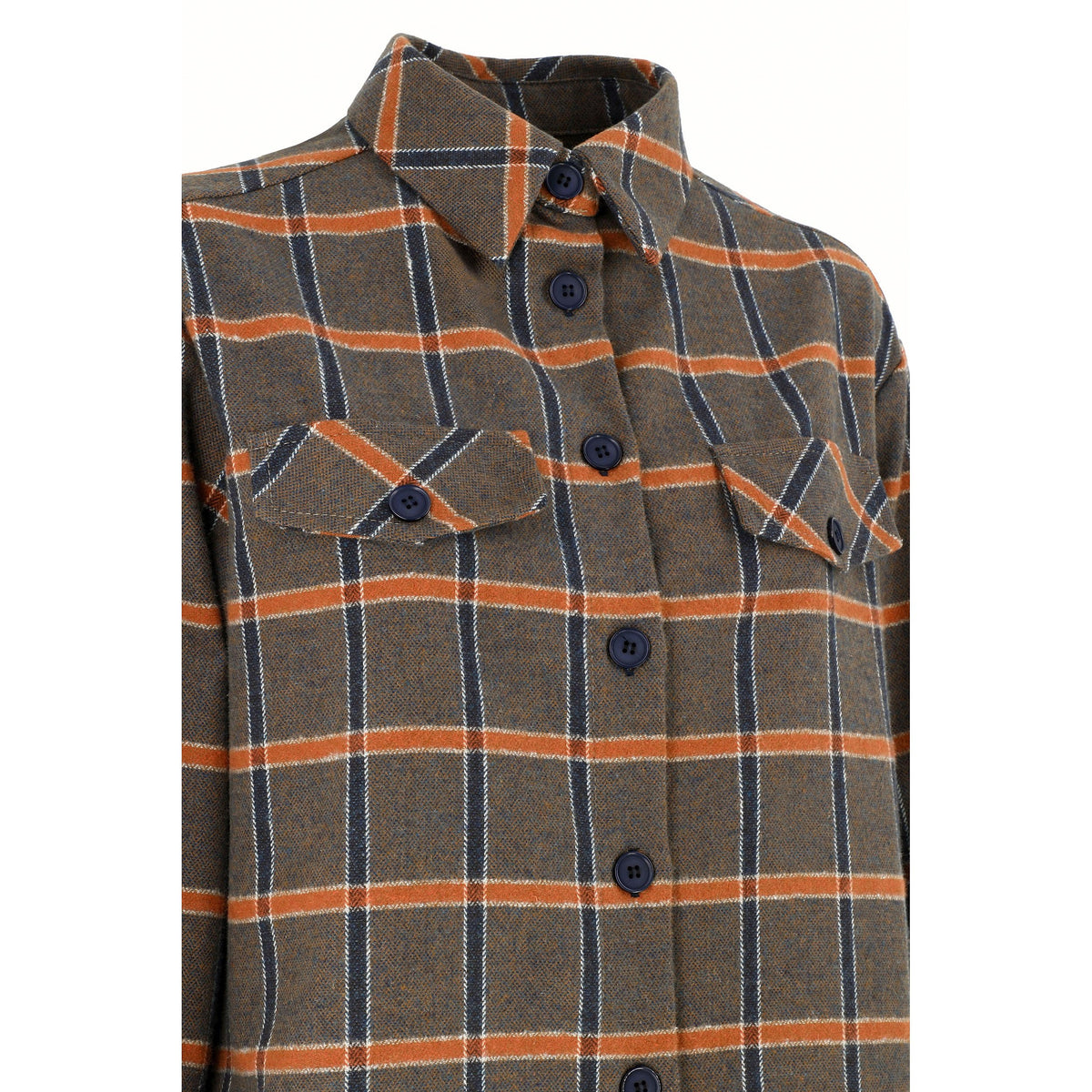 KARAKORUM Camicia Dafne blu a quadri