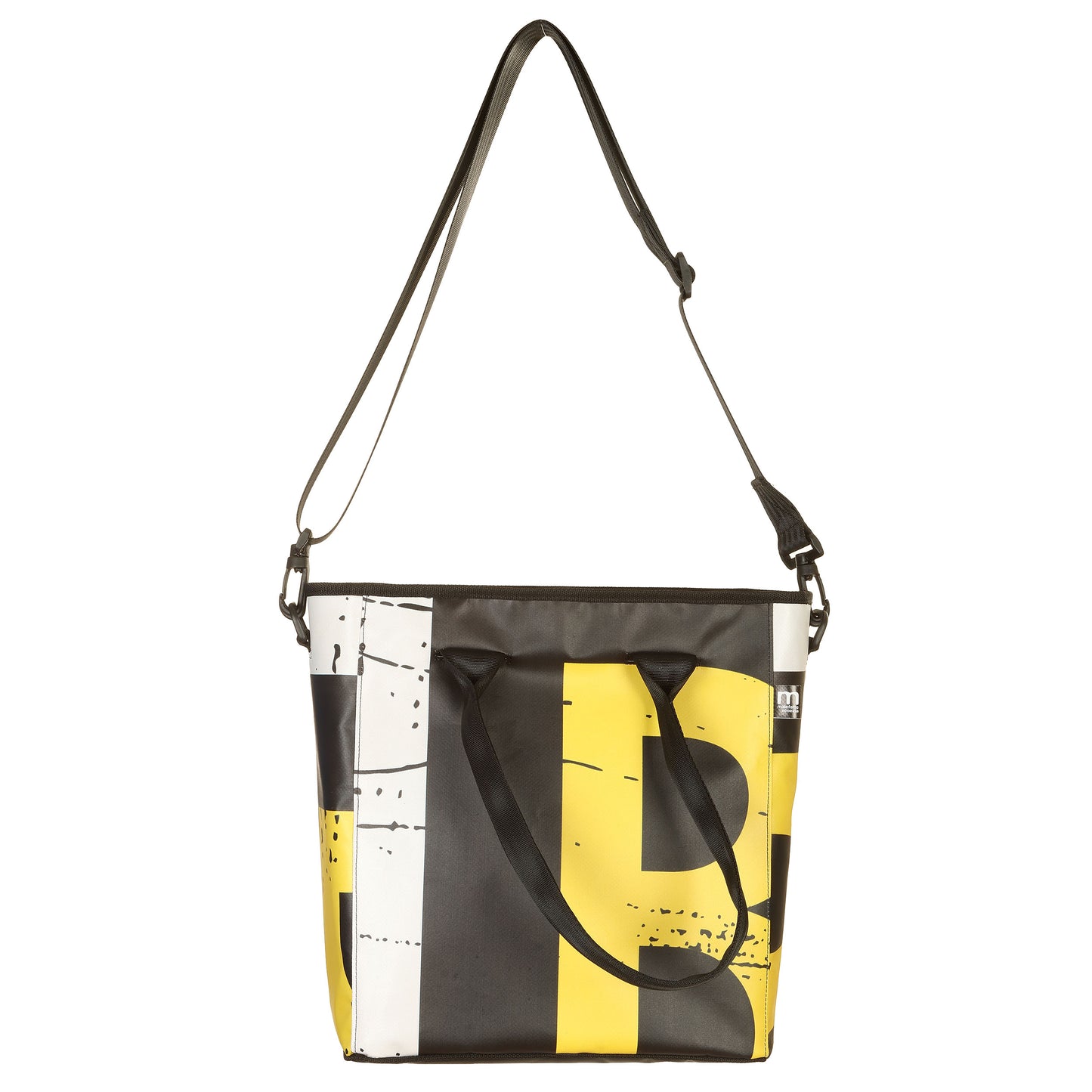 Borsa Jlika Bianco-Giallo-Nero