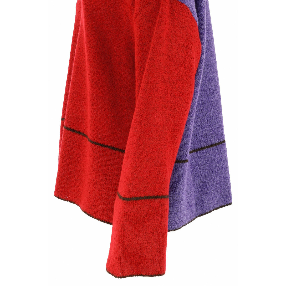 KARAKORUM Maglia SABINA Rosso e Viola