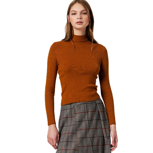 SURKANA - Maglione a coste con collo alto-SURKANA-VIALESCARPE