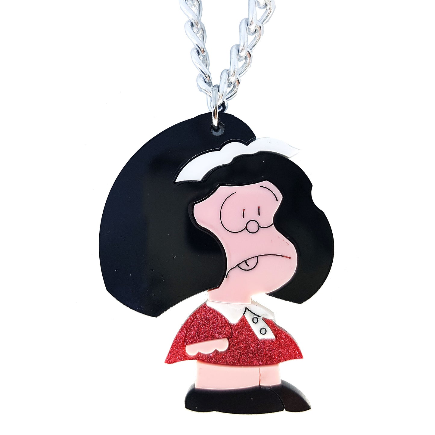 Collana Mafalda nero