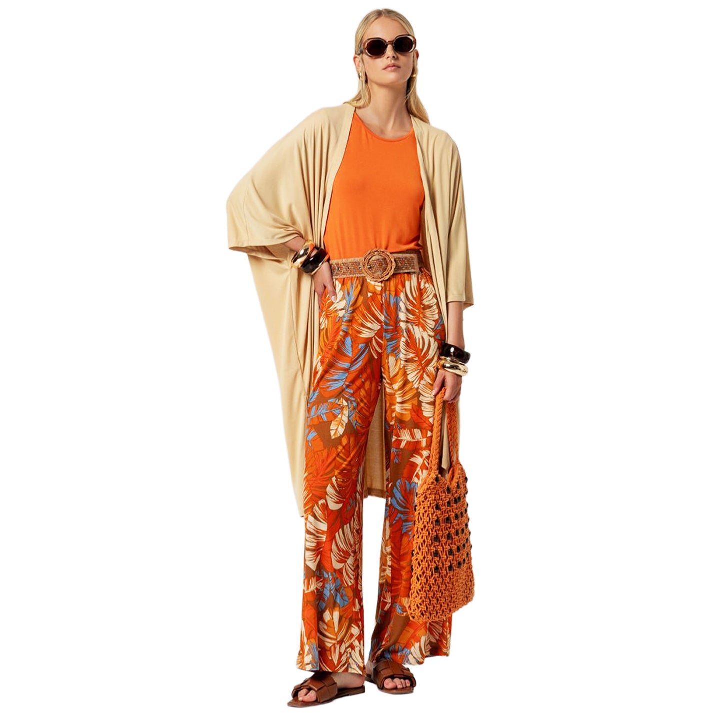 SURKANA Pantaloni larghi Arancio