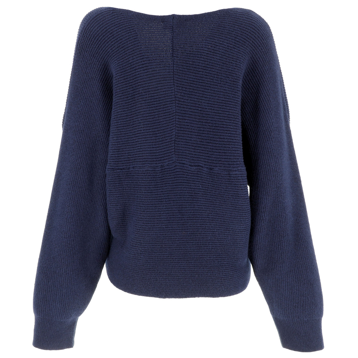 KARAKORUM Maglia Gabriella blu incrociata