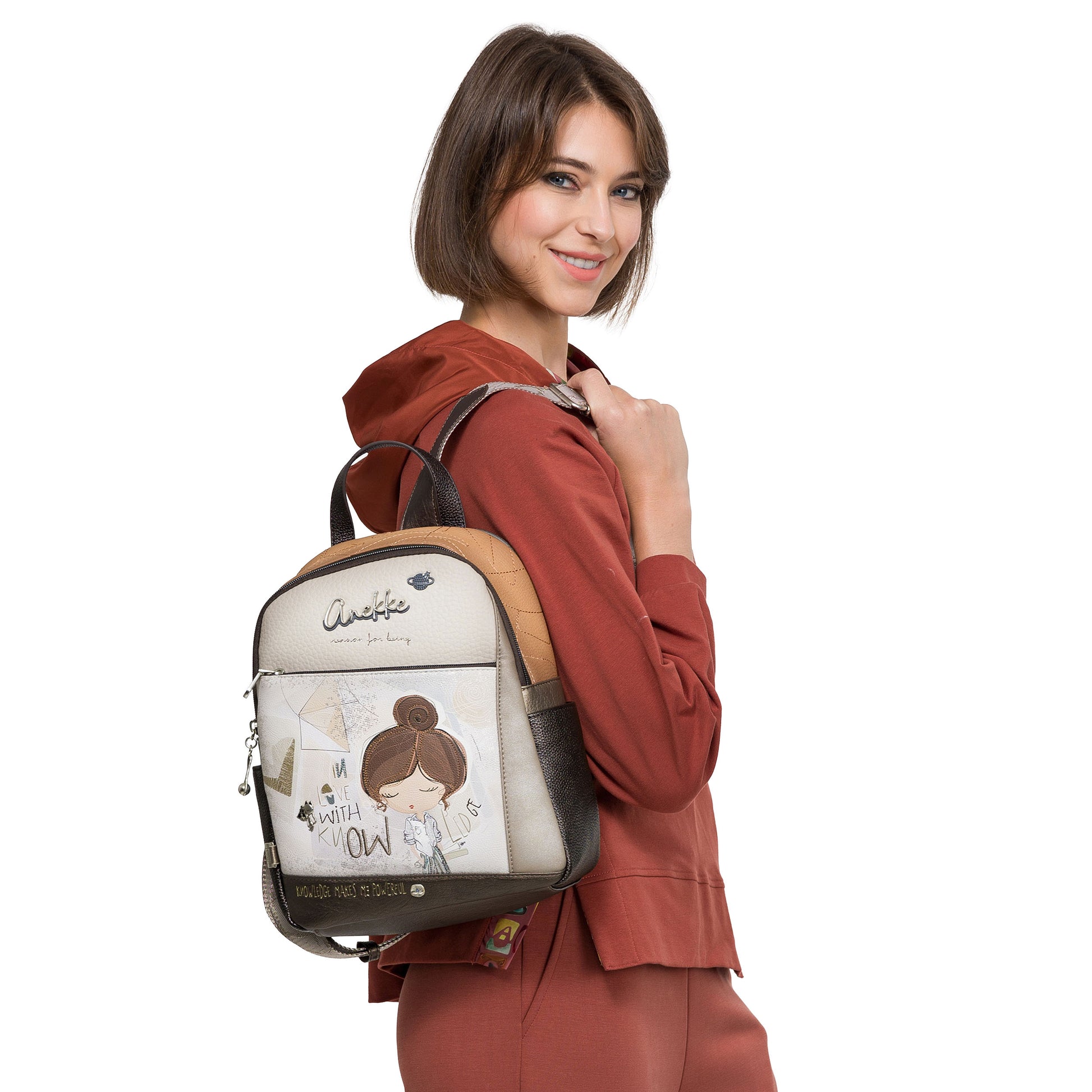 ANEKKE Zaino con stampa Sophia-ANEKKE-VIALESCARPE