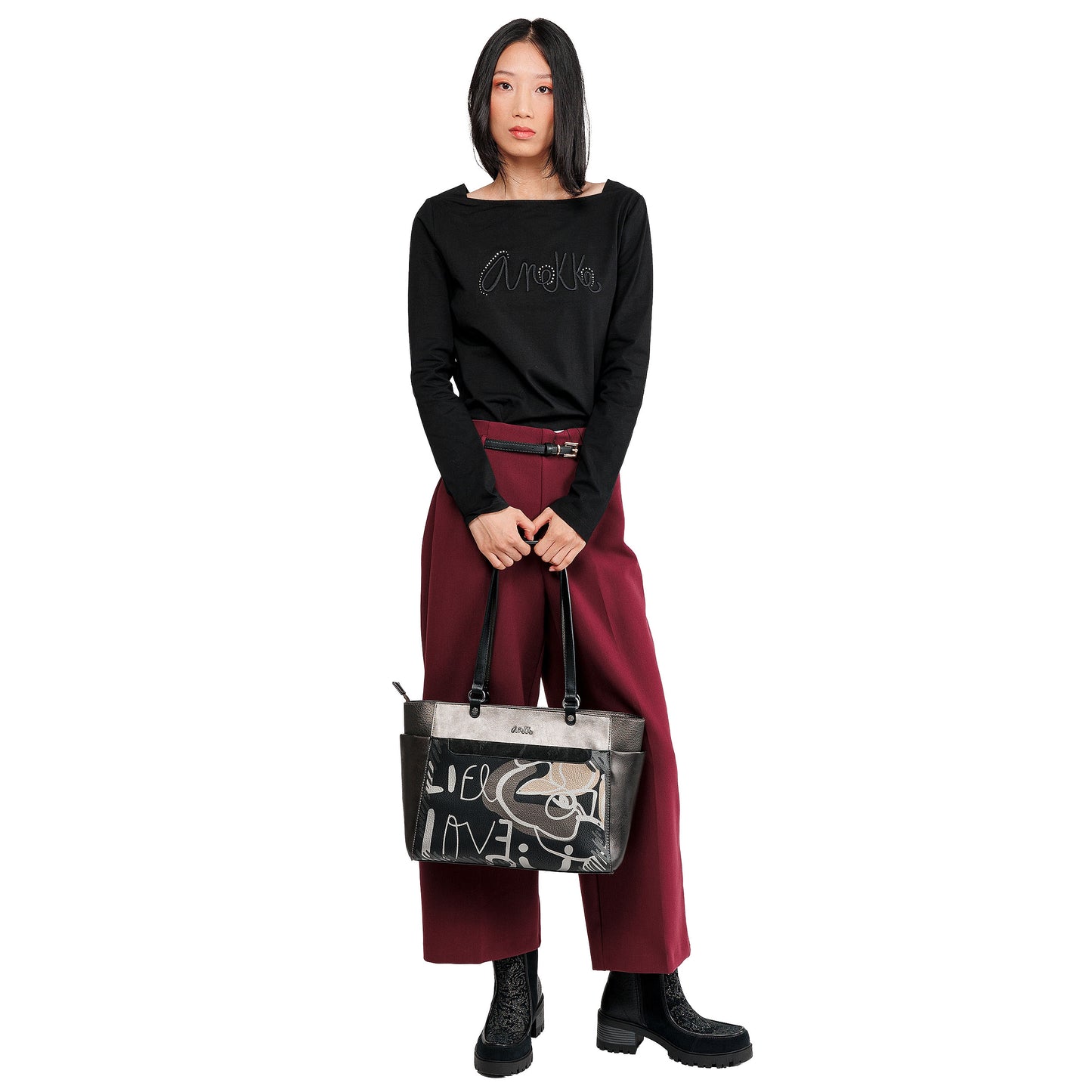 ANEKKE - Borsa a spalla grande Nature Koko-ANEKKE-VIALESCARPE