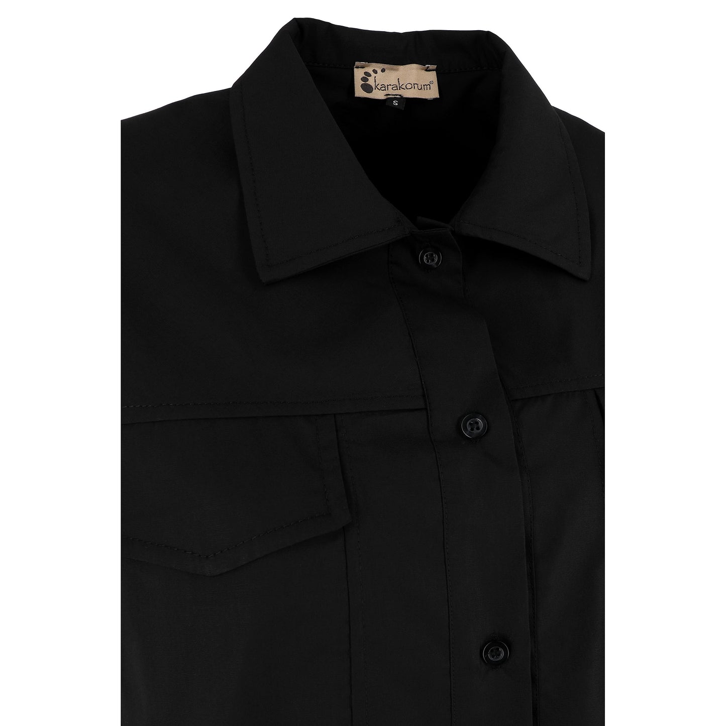 KARAKORUM Camicia LALIT Nero-KARAKORUM-VIALESCARPE