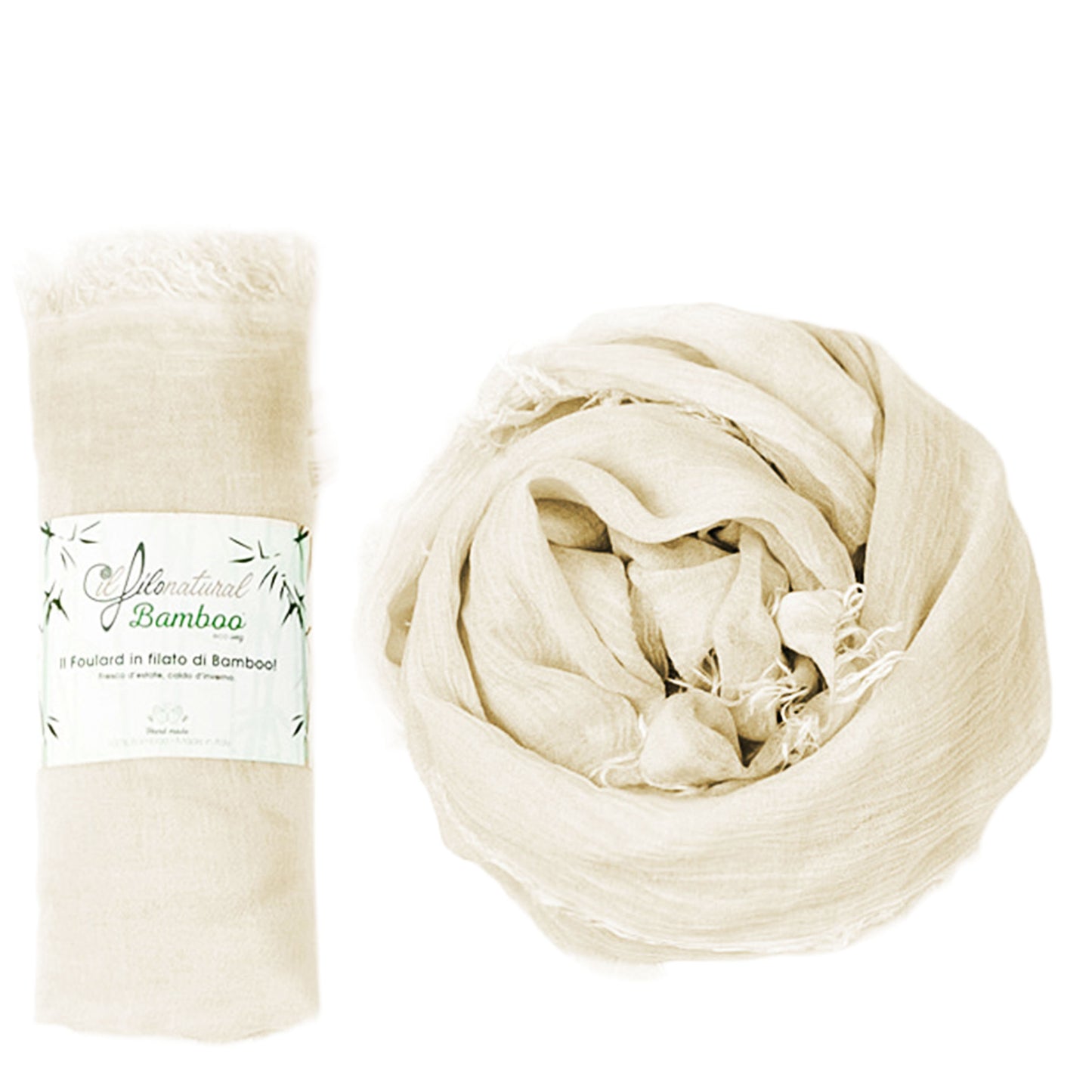 Il Foulard in Filato di Bamboo EcoVeg Tinto a Freddo