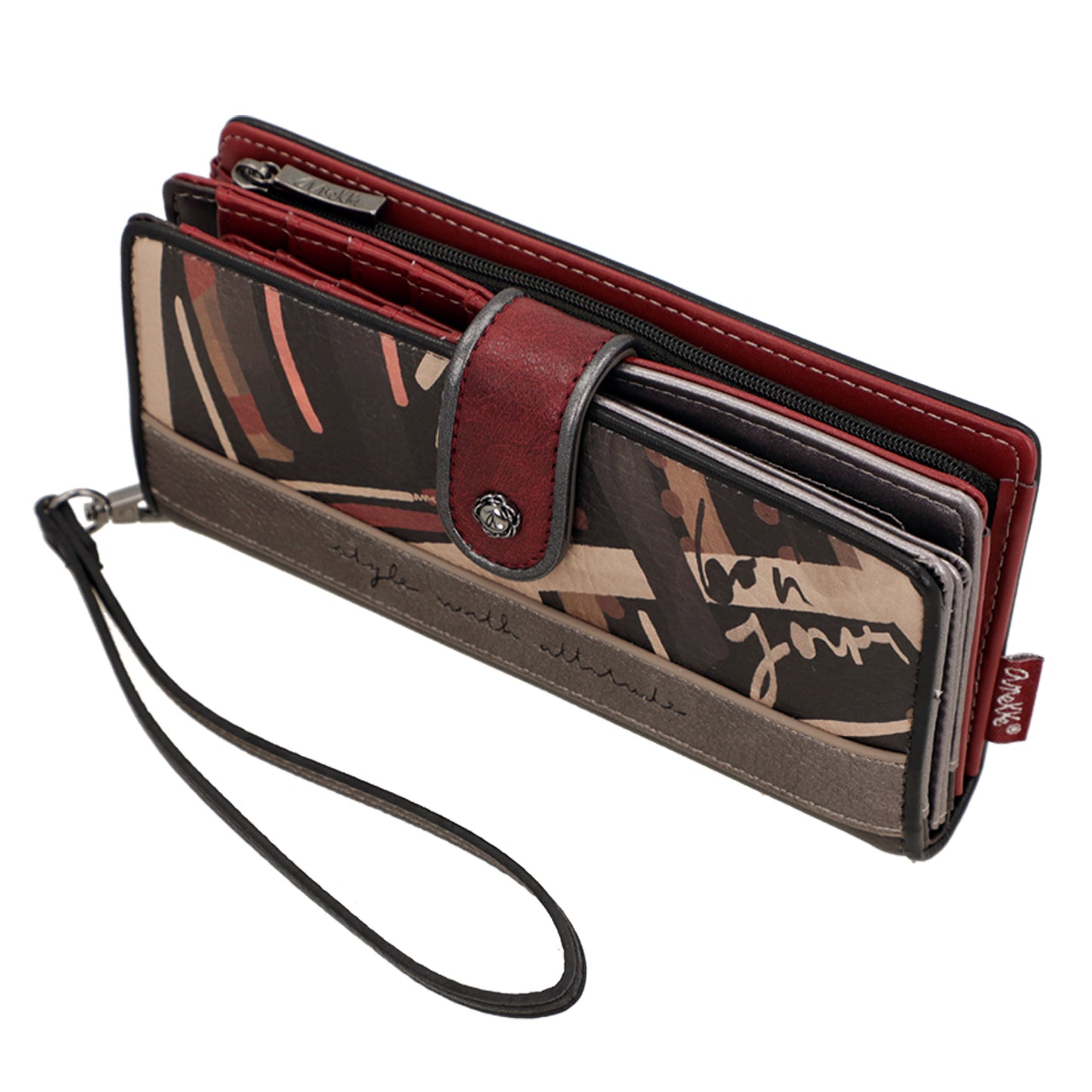 ANEKKE - Portafoglio grande Mademoiselle RFID-ANEKKE-VIALESCARPE