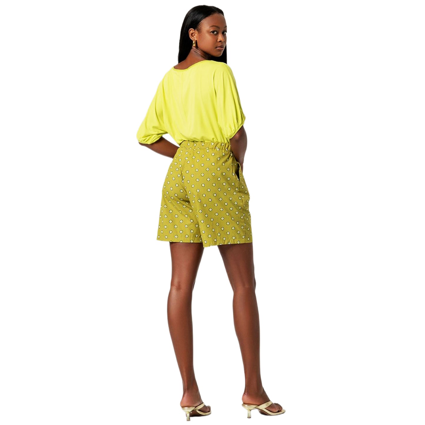 SURKANA Shorts con pince Verde
