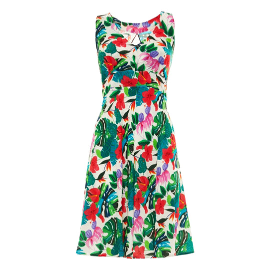 BABA DESIGN - Abito corto Surf Bloom