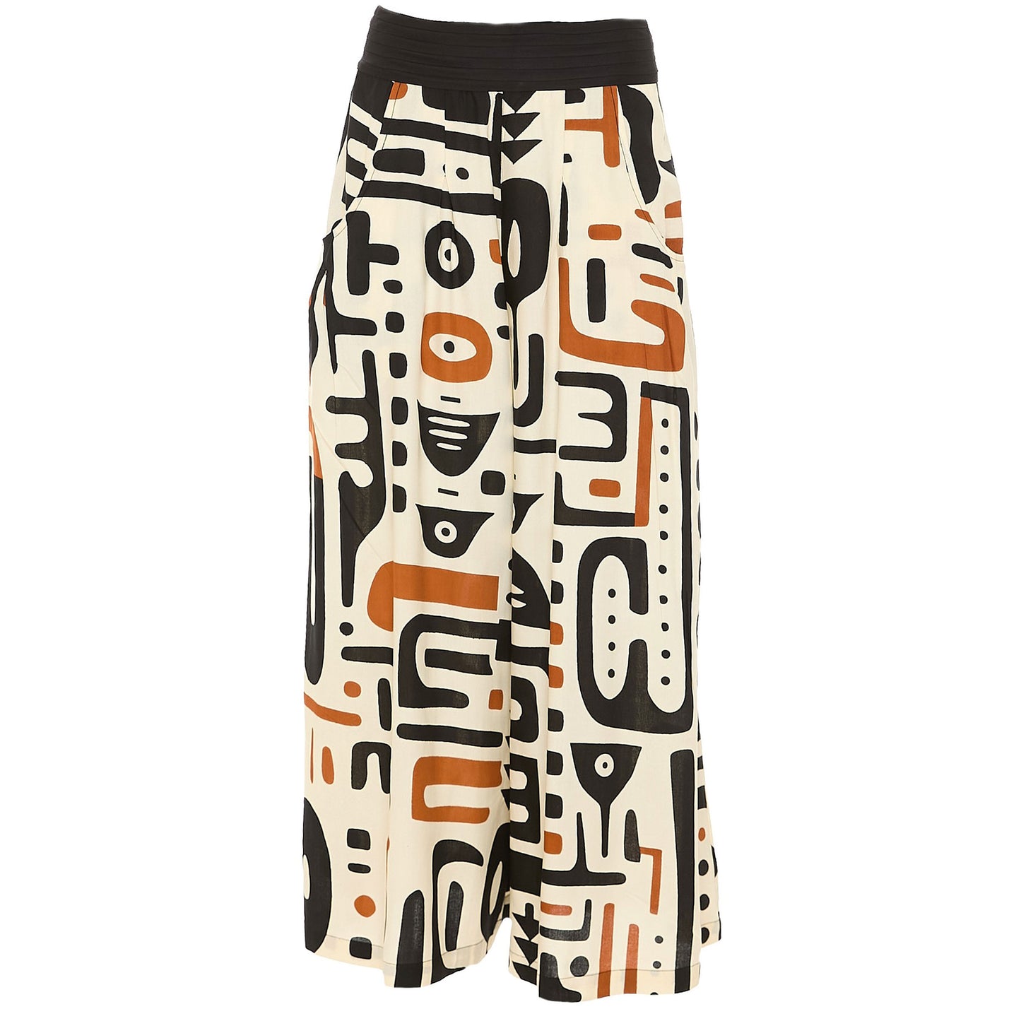 BABA DESIGN Pantagonna AFRO SAND Beige, nero e bruciato
