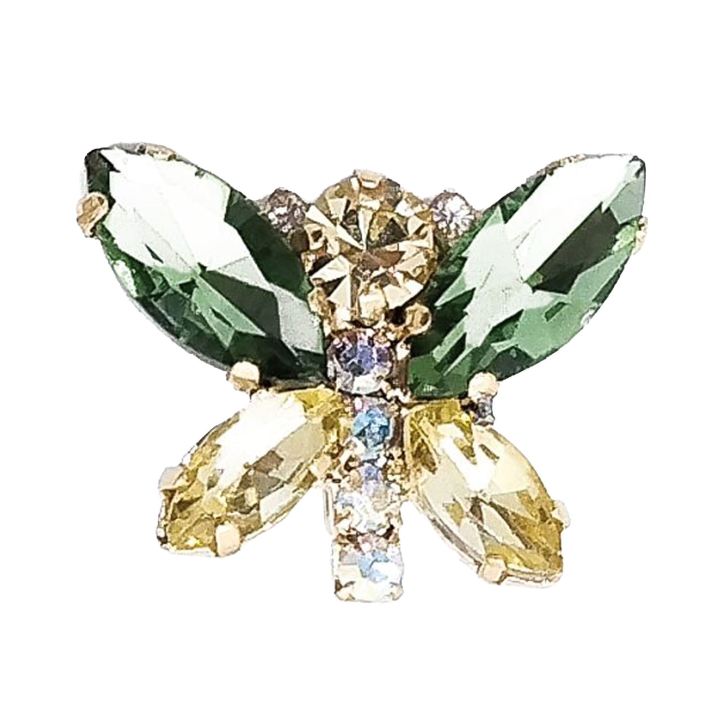 Spilla con strass per lacci - Ape
