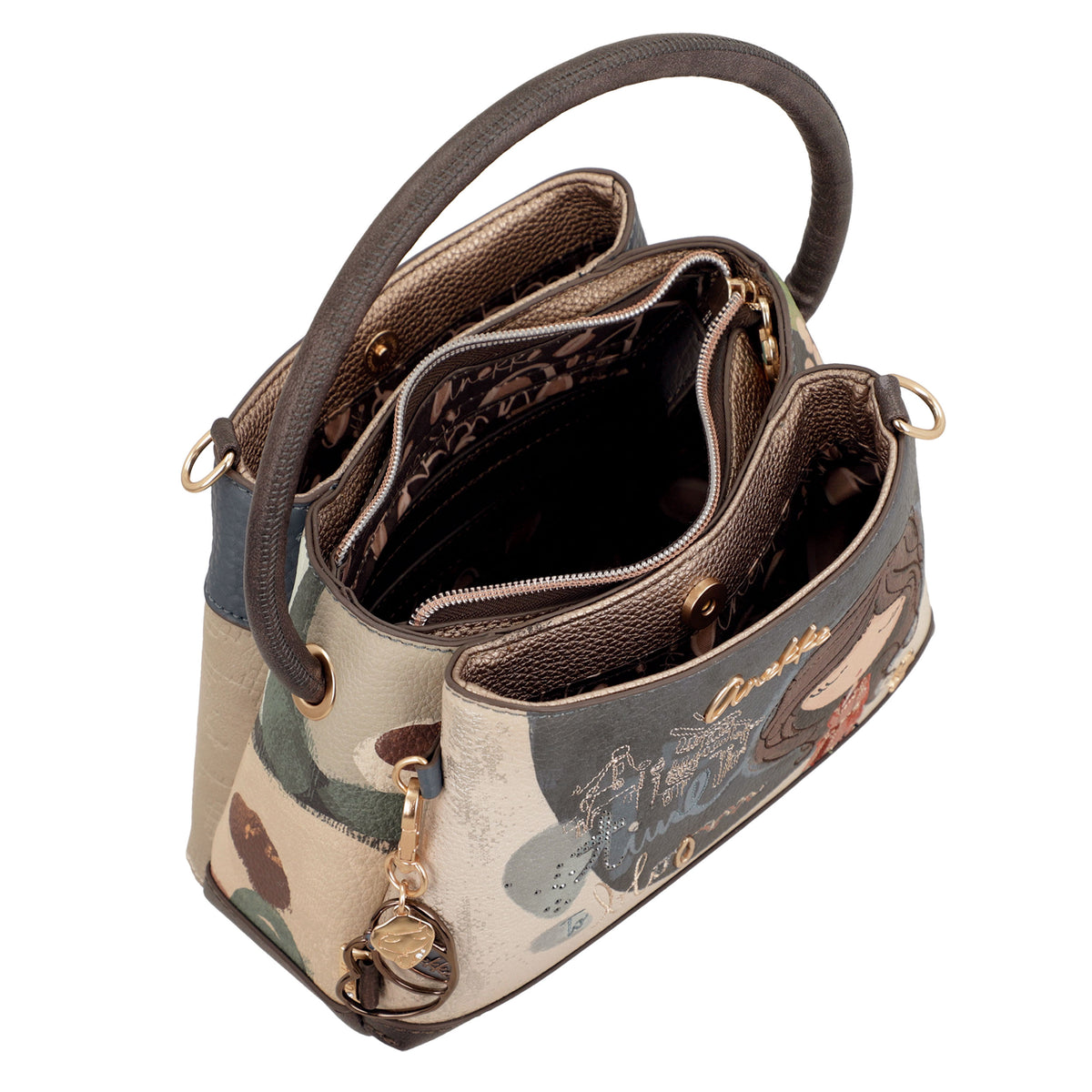 ANEKKE Borsa a spalla con tracolla Tulip
