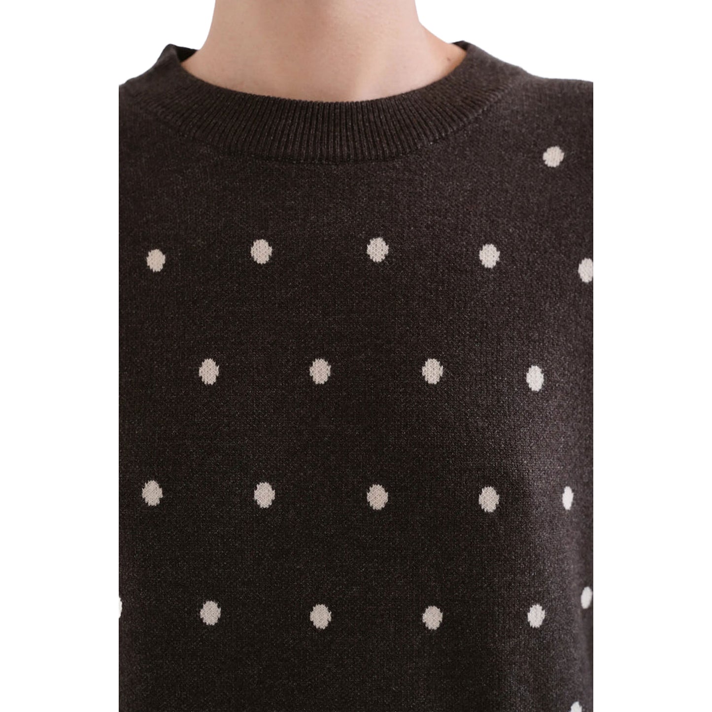 COMPAÑÍA FANTÁSTICA Abito Corto Verde con Pois BianchiCOMPAÑÍA FANTÁSTICA Abito Corto Verde con Pois Bianchi