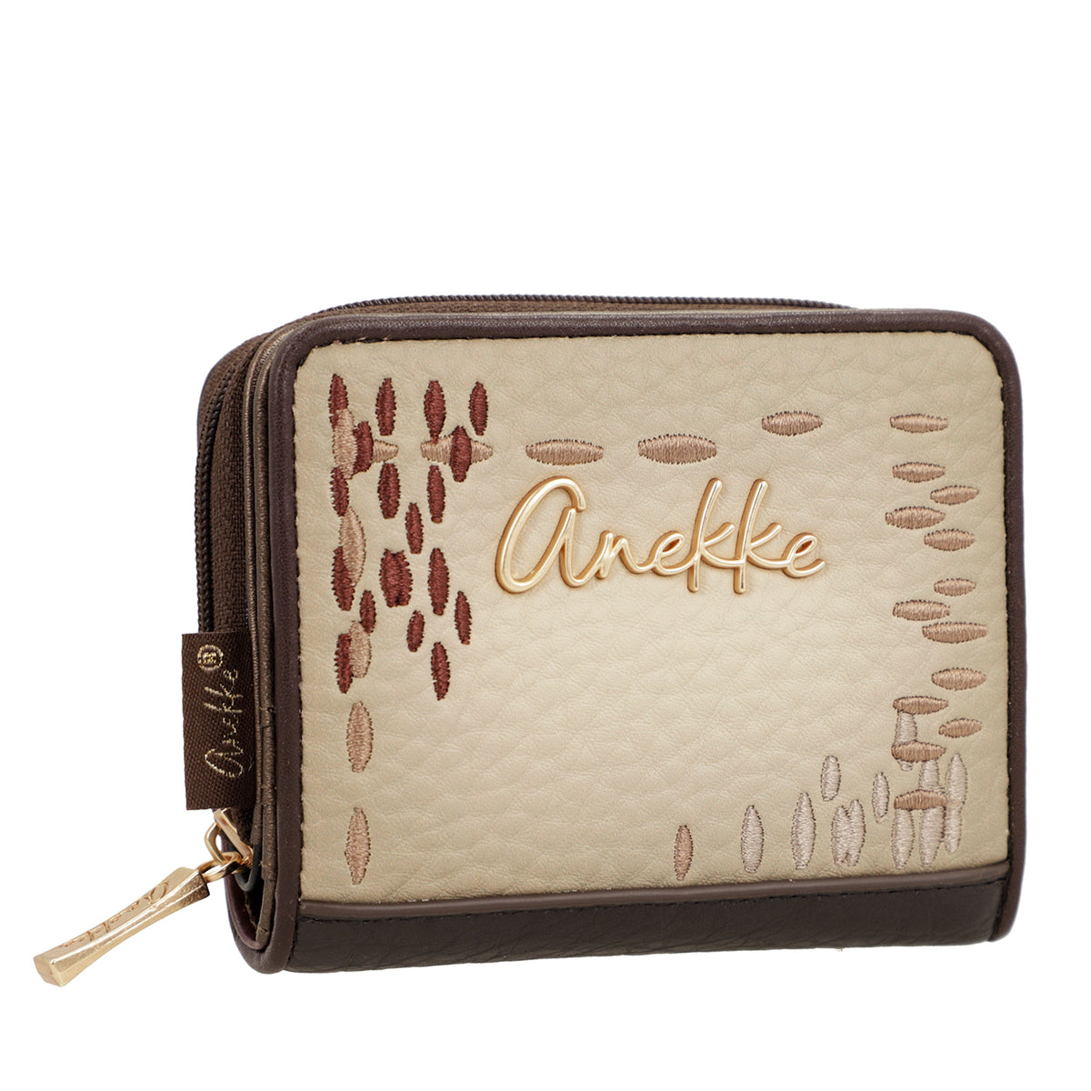 ANEKKE Portafoglio Piccolo RFID Blossom