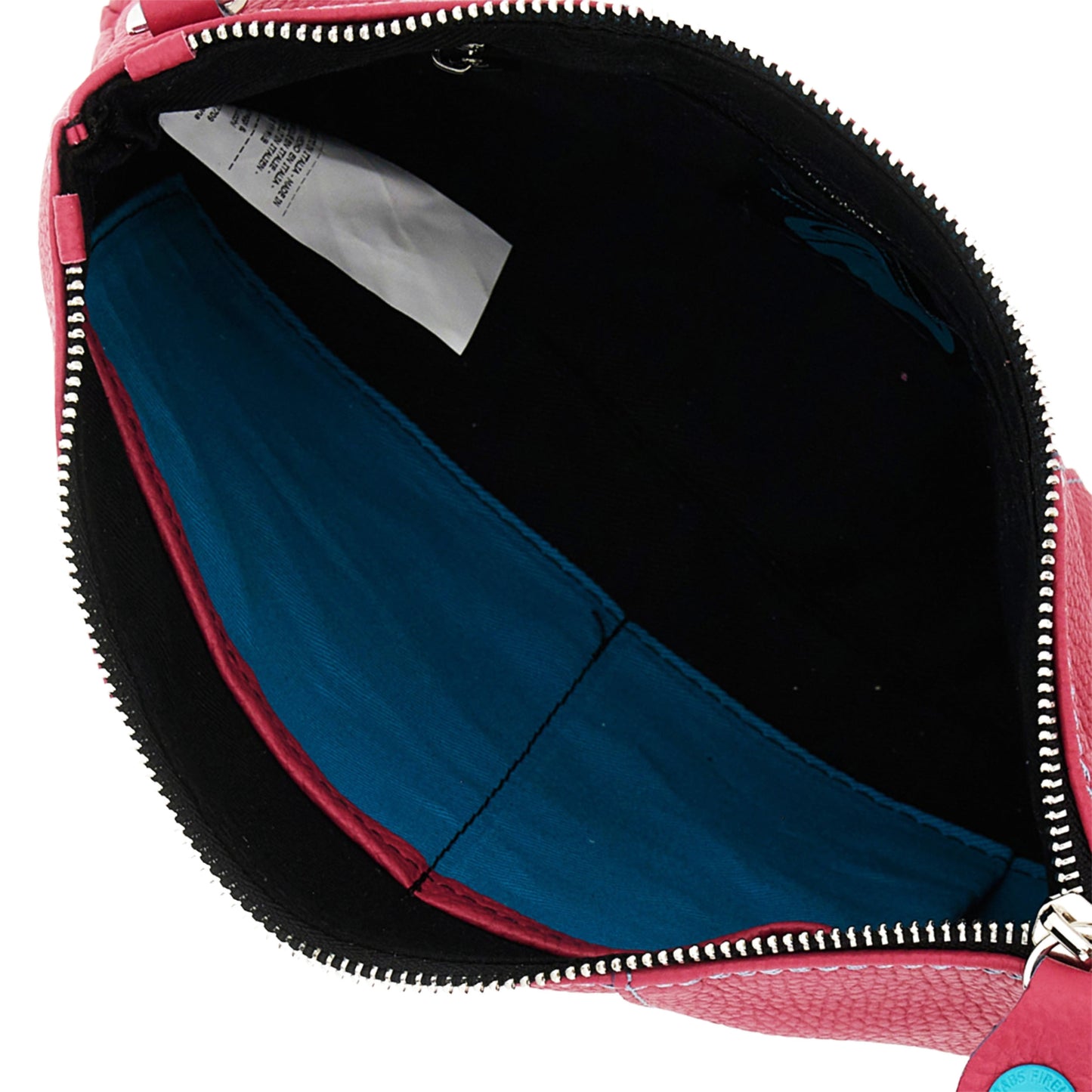 GABS "BEYONCE" Clutch Bag in Hammered Leather Begonia