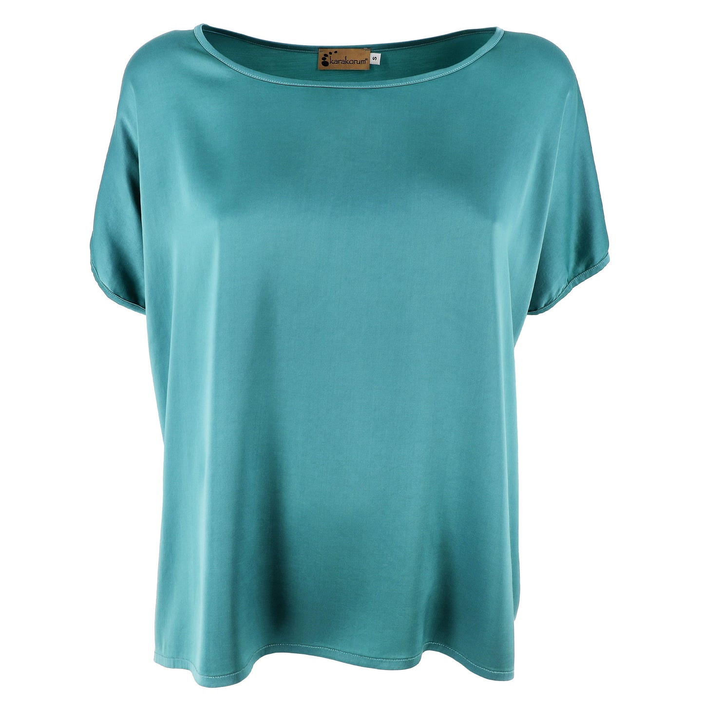 KARAKORUM Blusa VEGA Teal-KARAKORUM-VIALESCARPE