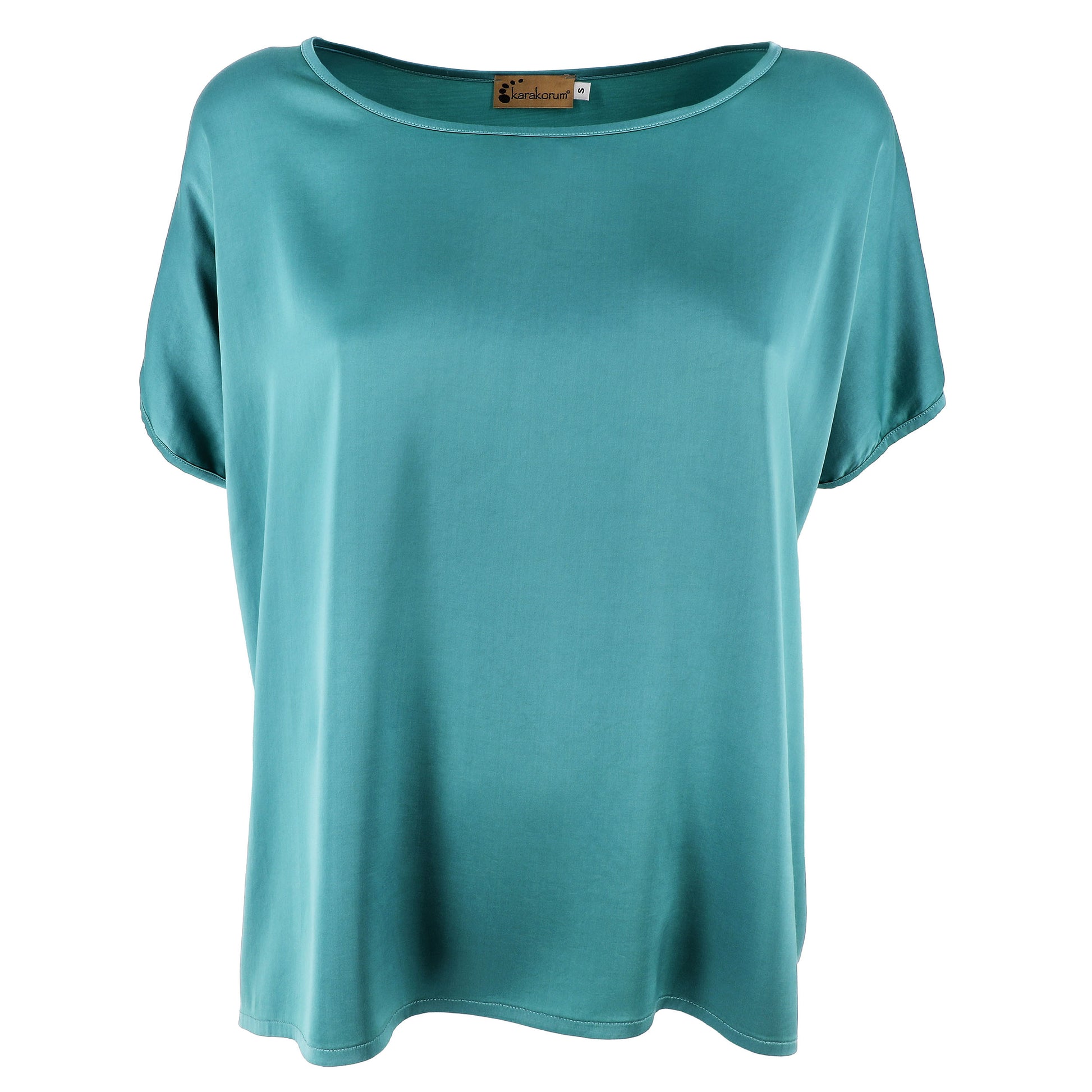 KARAKORUM Blusa VEGA Teal-KARAKORUM-VIALESCARPE