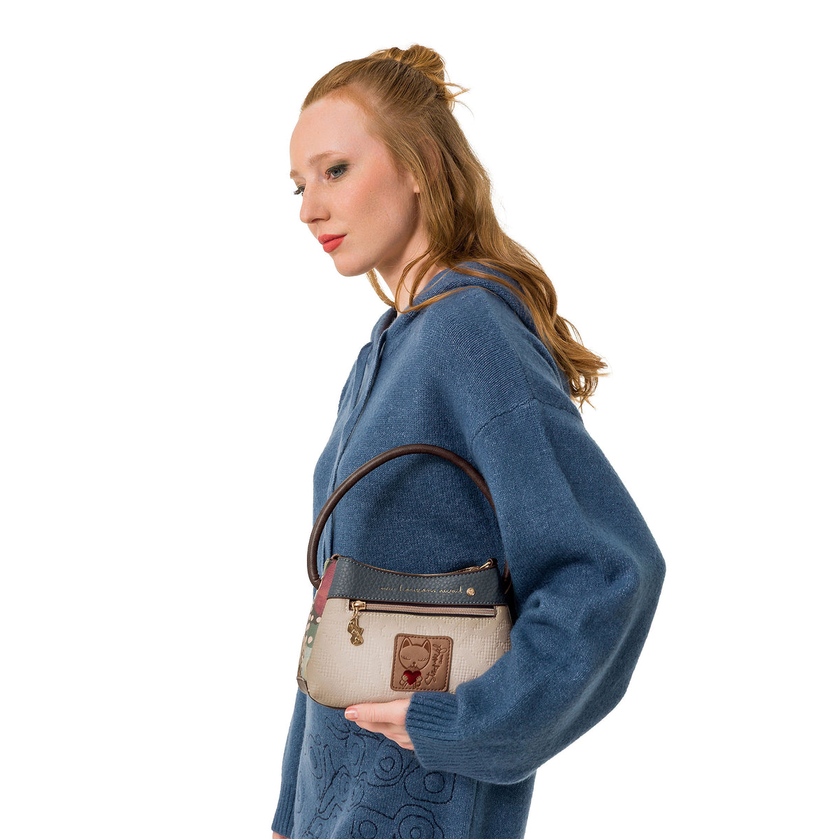 ANEKKE Borsa a spalla con tracolla Tulip