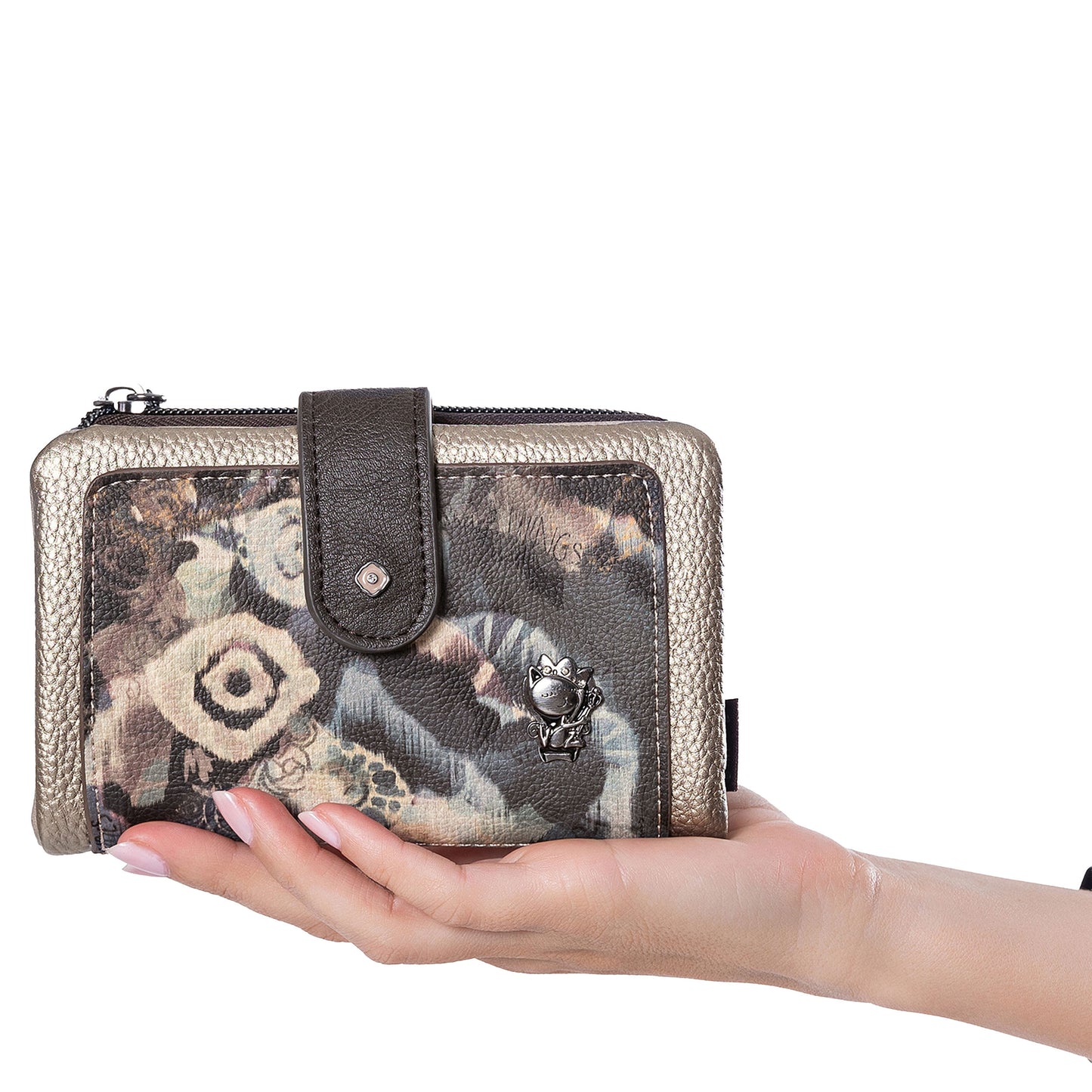 ANEKKE - Portafogli medio flessibile RFID Real-ANEKKE-VIALESCARPE