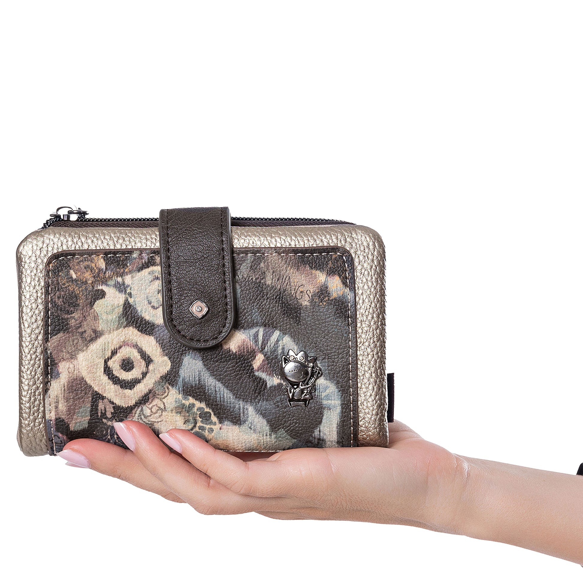 ANEKKE - Portafogli medio flessibile RFID Real-ANEKKE-VIALESCARPE