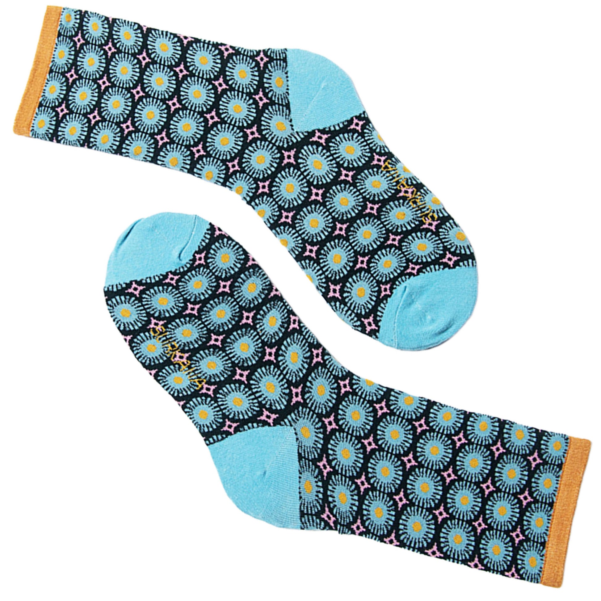 SURKANA - Calze medie jacquard stampate-SURKANA-VIALESCARPE