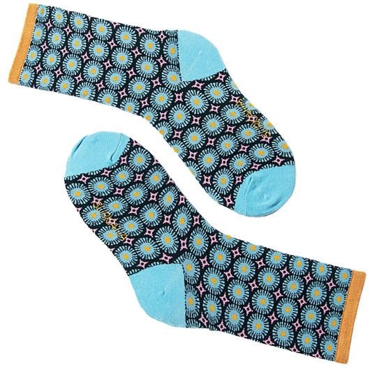 SURKANA - Calze medie jacquard stampate-SURKANA-VIALESCARPE