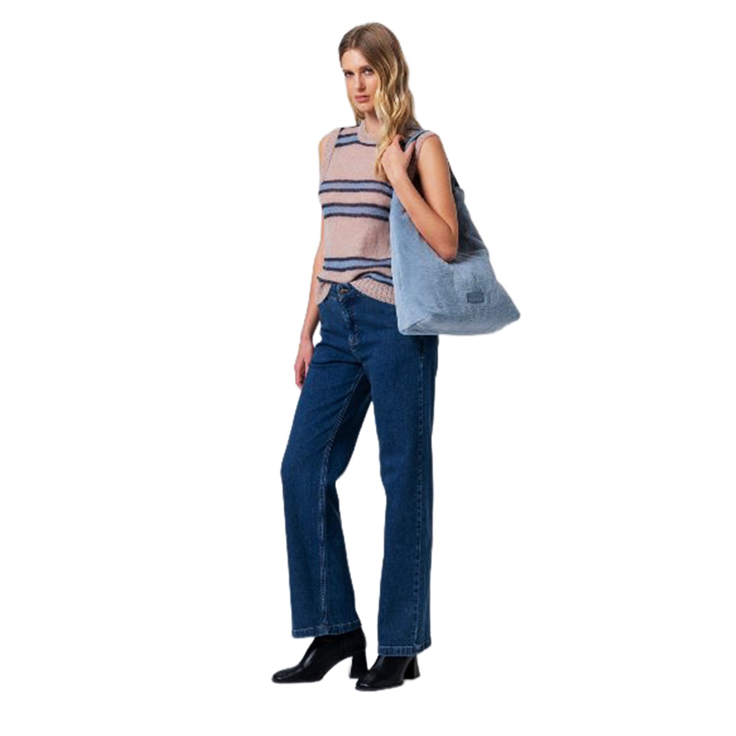 SURKANA - Gilet jacquard a righe-SURKANA-VIALESCARPE