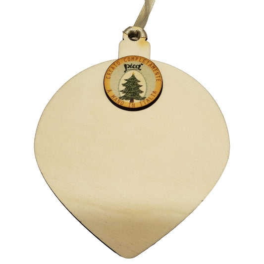 Picà Pallina di Natale con Gufetti-Picà-VIALESCARPE