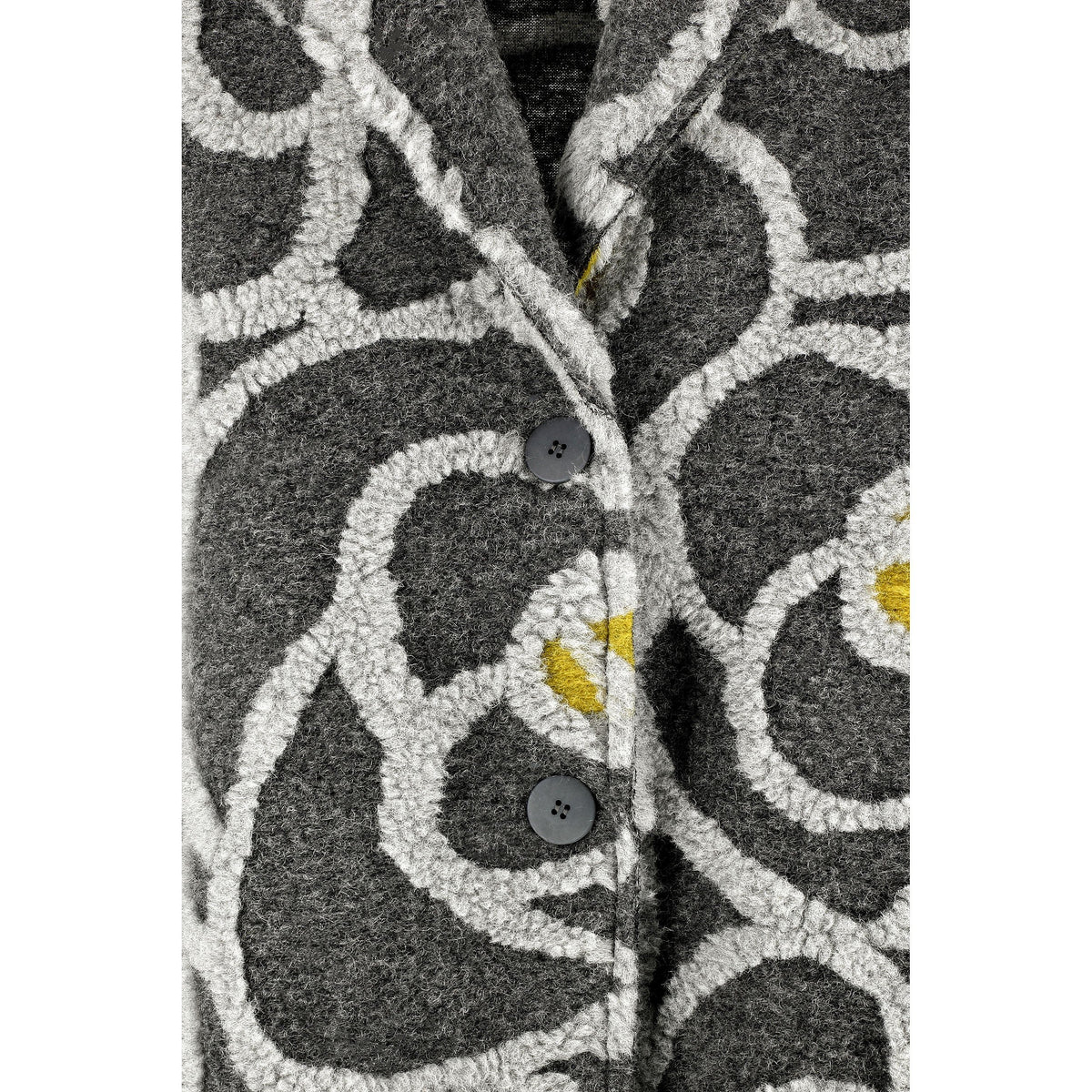 KARAKORUM Cappotto Federica grigio in misto lana