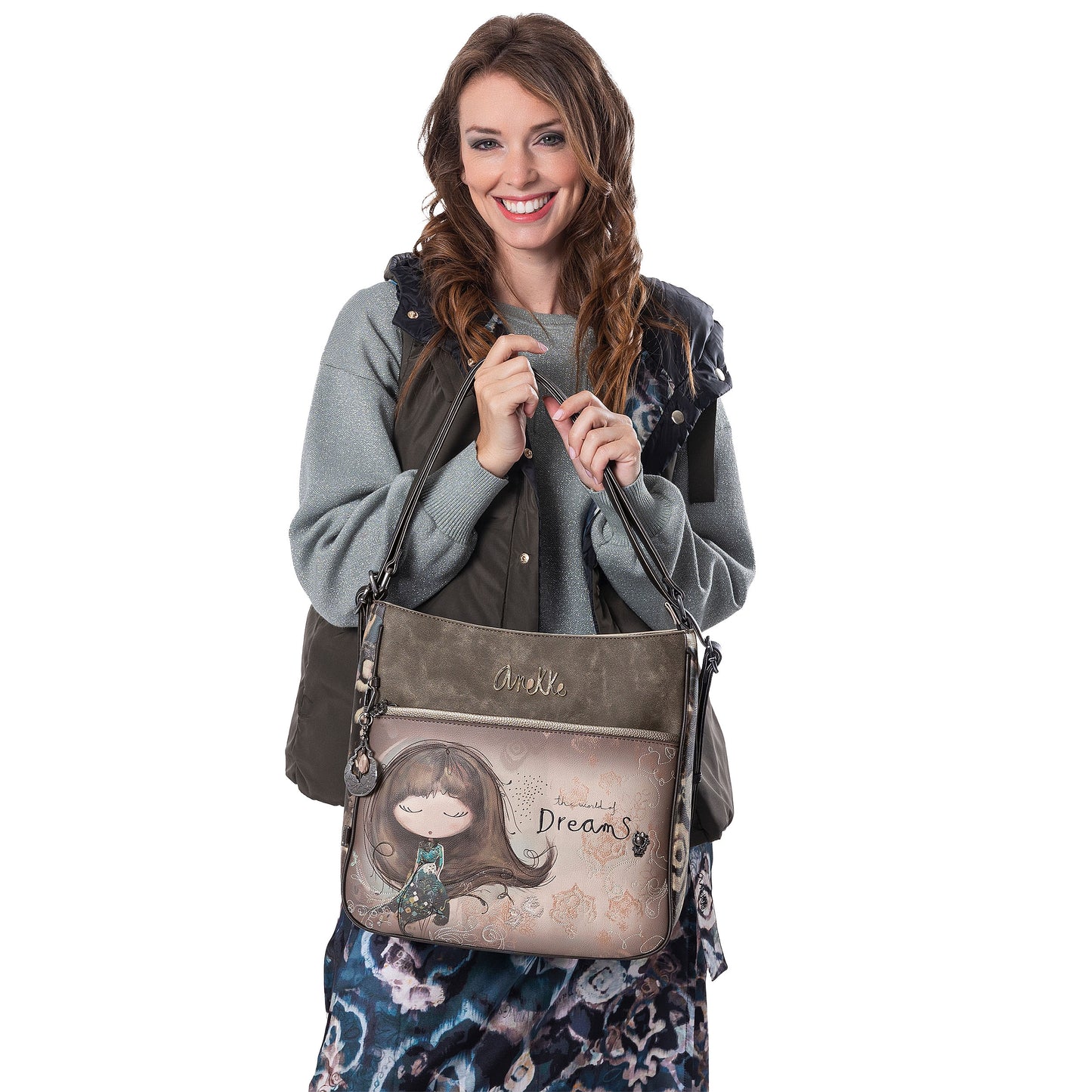 ANEKKE - Borsa trasformabile in zaino Real