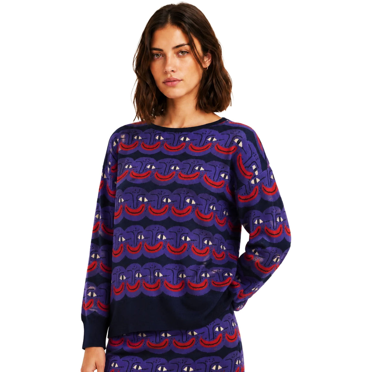 PEPALOVES Maglia Faces Multicolor