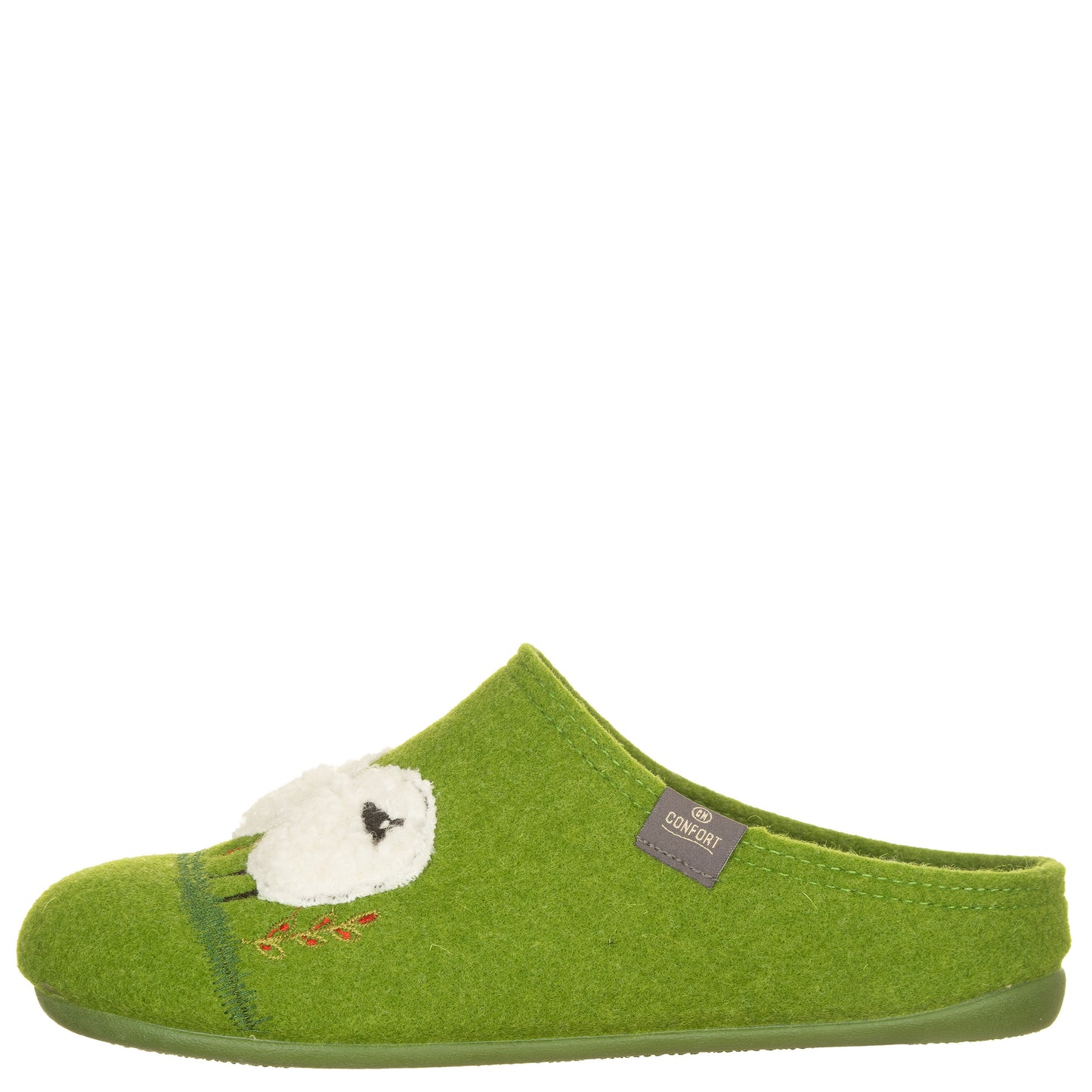 CONFORT - Ciabtte feltro con fiori-CALZAMUR-VIALESCARPE