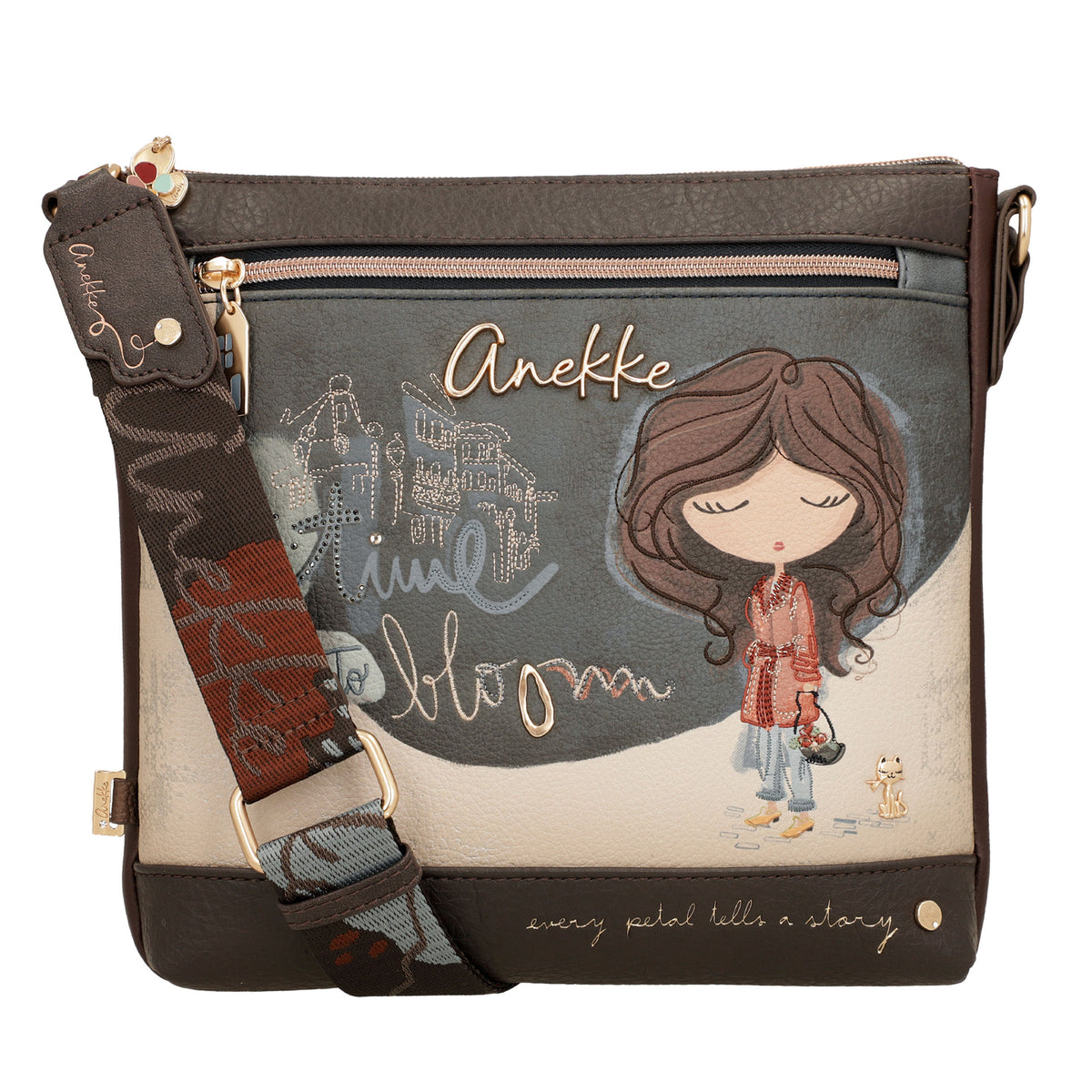 ANEKKE Borsa a Tracolla Tulip Multicolor