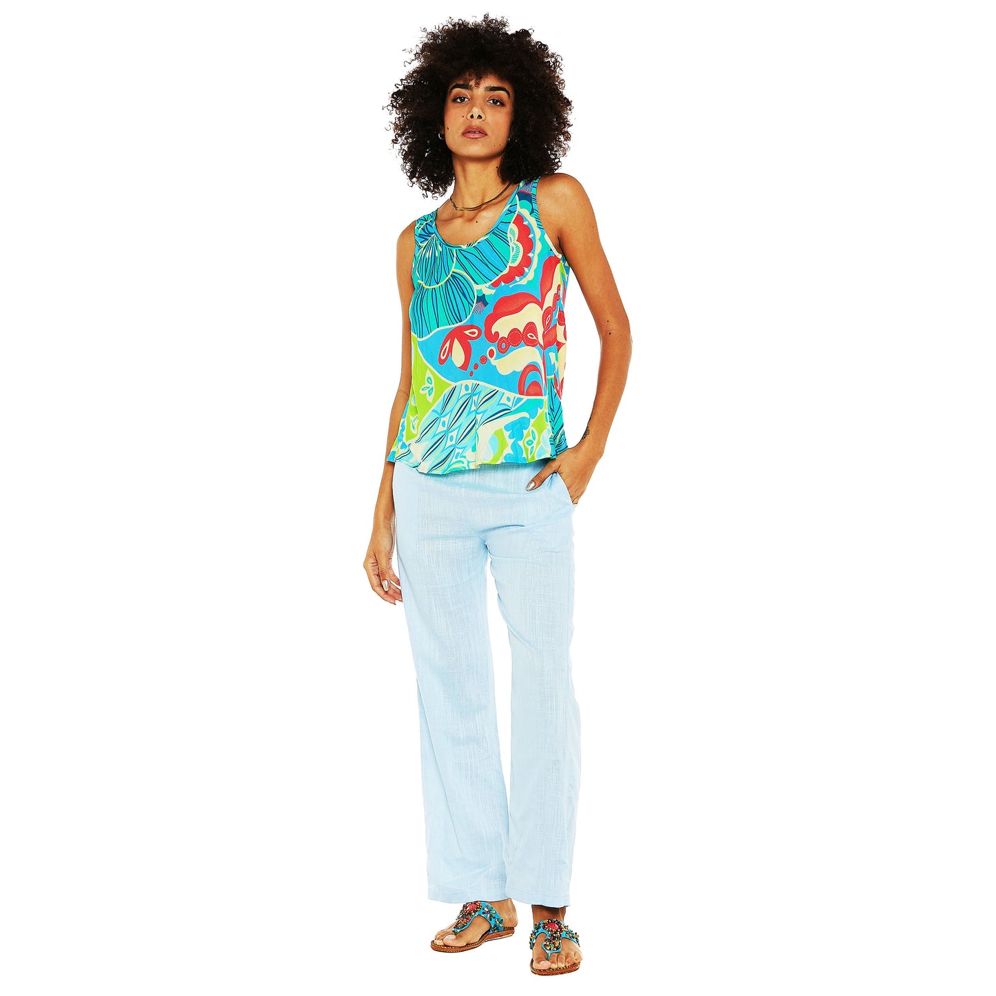 BABA DESIGN - Top MYSTIC LAGOON