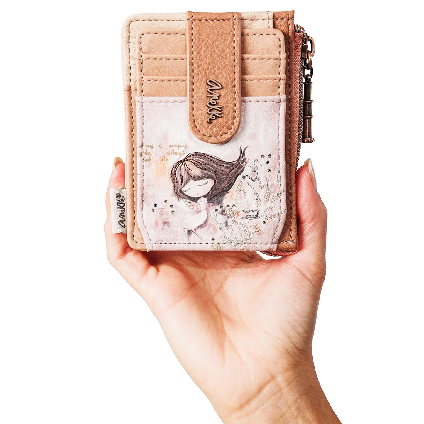 ANEKKE Porta carte RFID Alma