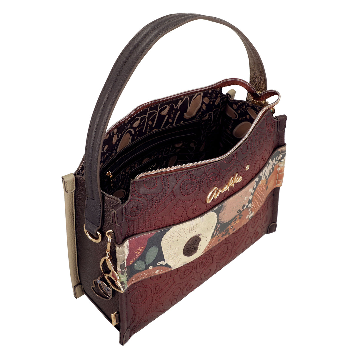 ANEKKE Borsa a Spalla e Tracolla Blossom