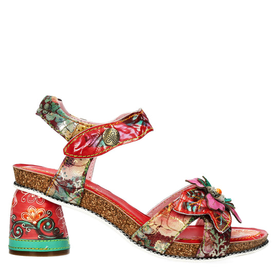 LAURA VITA Sandali FRAMBOISEO 33 Rouge