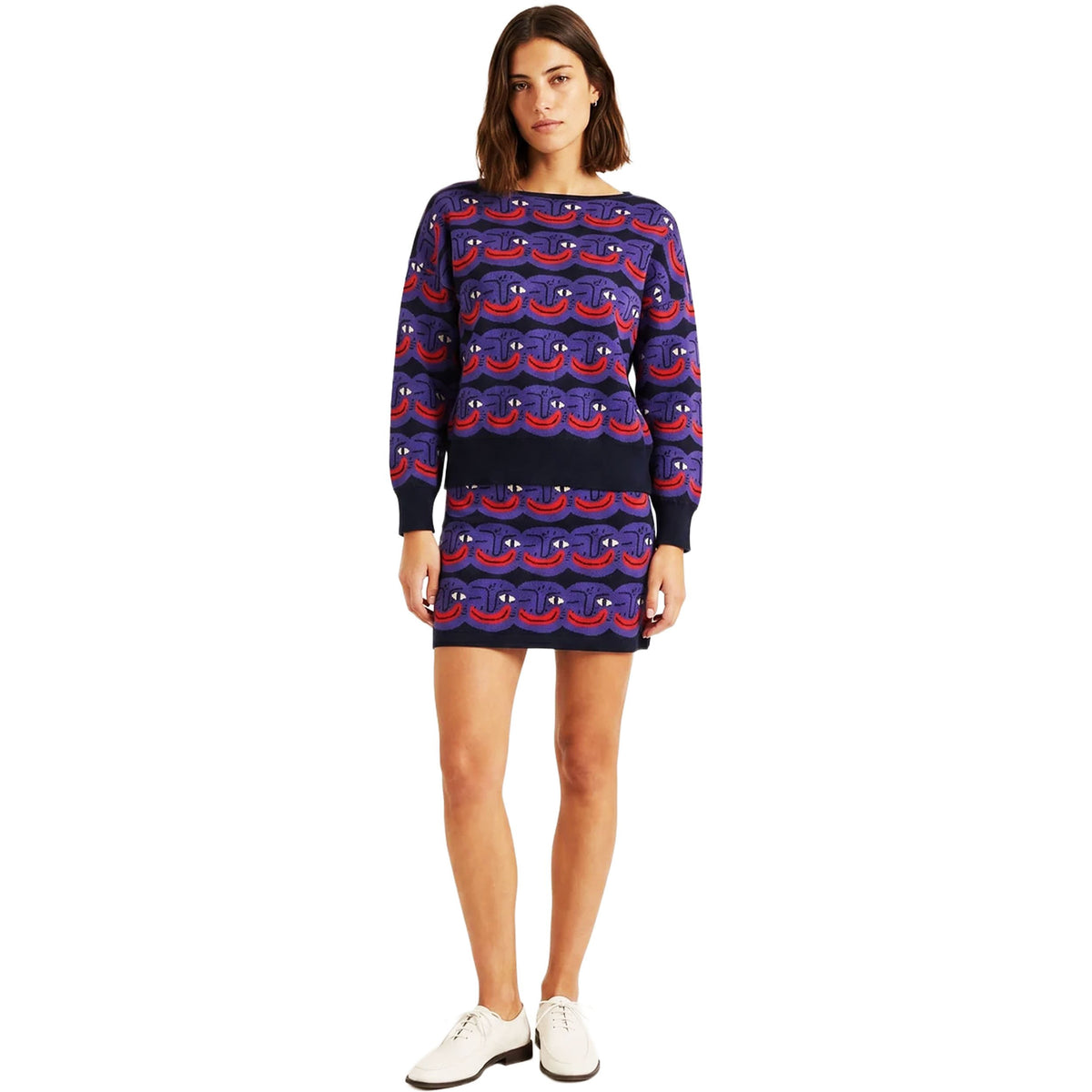PEPALOVES Maglia Faces Multicolor