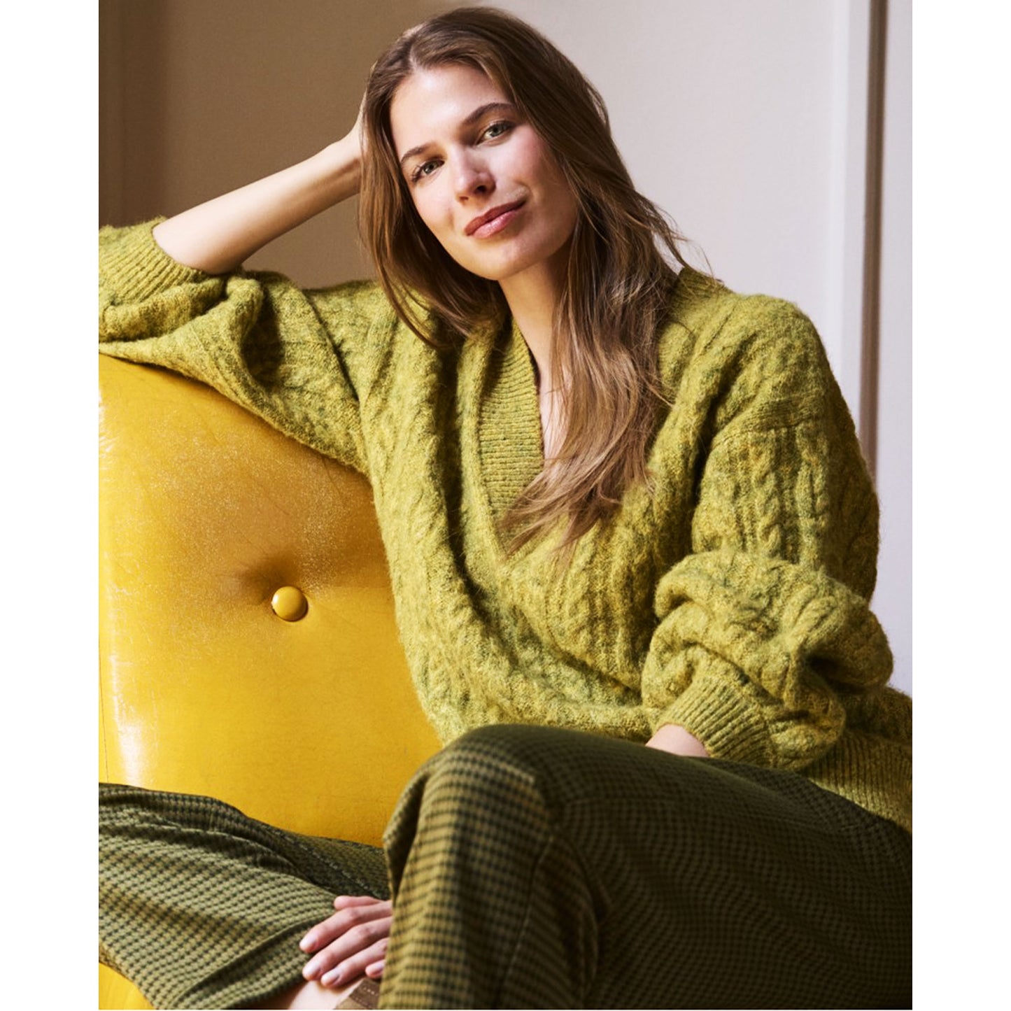 SURKANA - Maglione oversize a trecce-SURKANA-VIALESCARPE