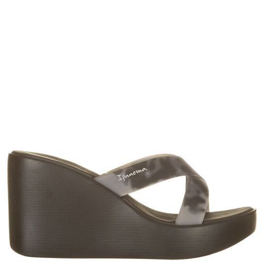 Ciabatte con zeppa IPANEMA High Fashion Slide Nero