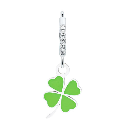 MAD TEA - Orecchini anelle Quadrifolio-MAD TEA-VIALESCARPE