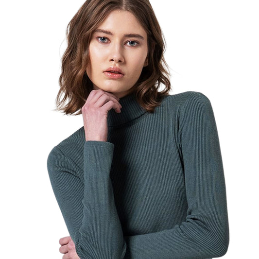 SURKANA - Maglione a coste con collo alto-SURKANA-VIALESCARPE