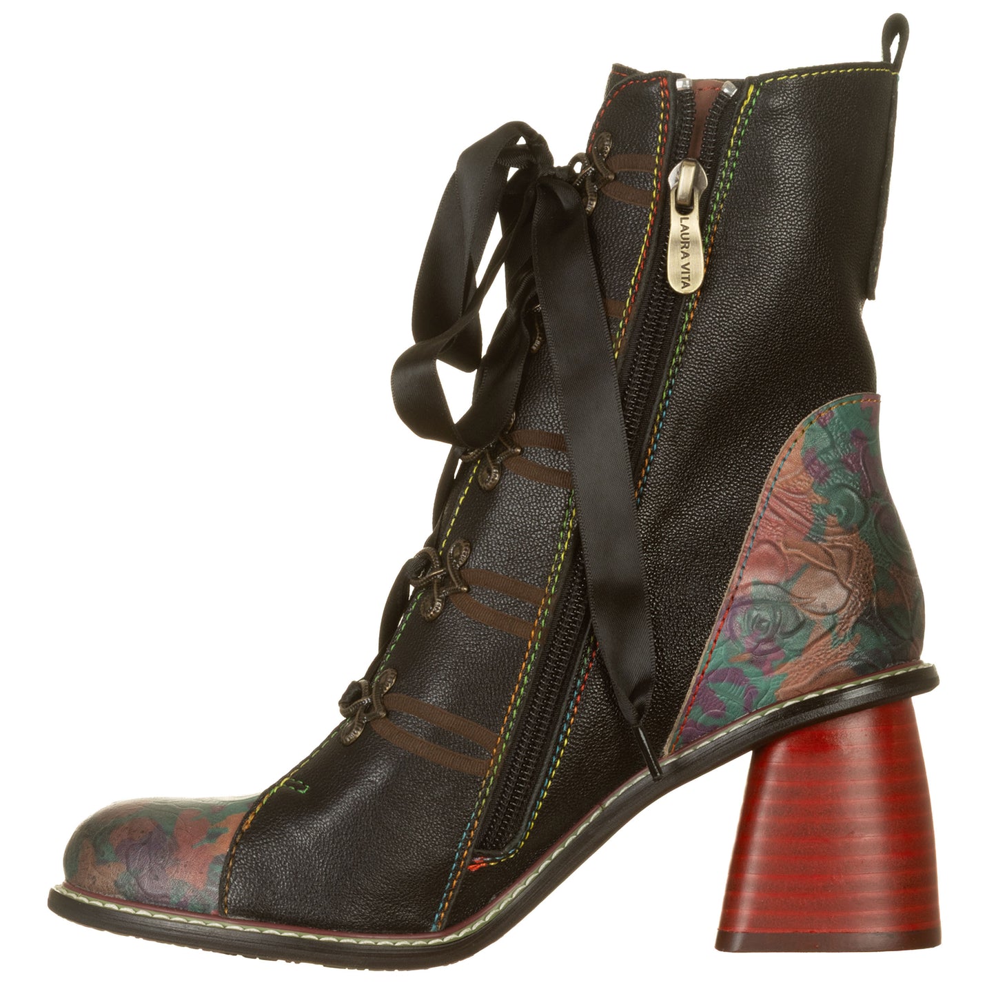 LAURA VITA - Stivaletti EVCAO01 con lacci Vialescarpe